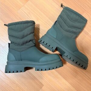 Chunky Rocket Dog Olive Winter & Rain Boots